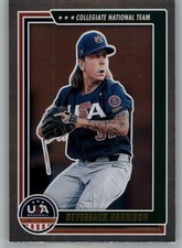 2022 Panini Stars and Stripes USA Baseball Retail Base or Holo Silver PFL
