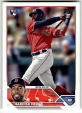 2023 Topps Update #US186 Narciso Crook Boston Red Sox RC Baseball Rookie Card
