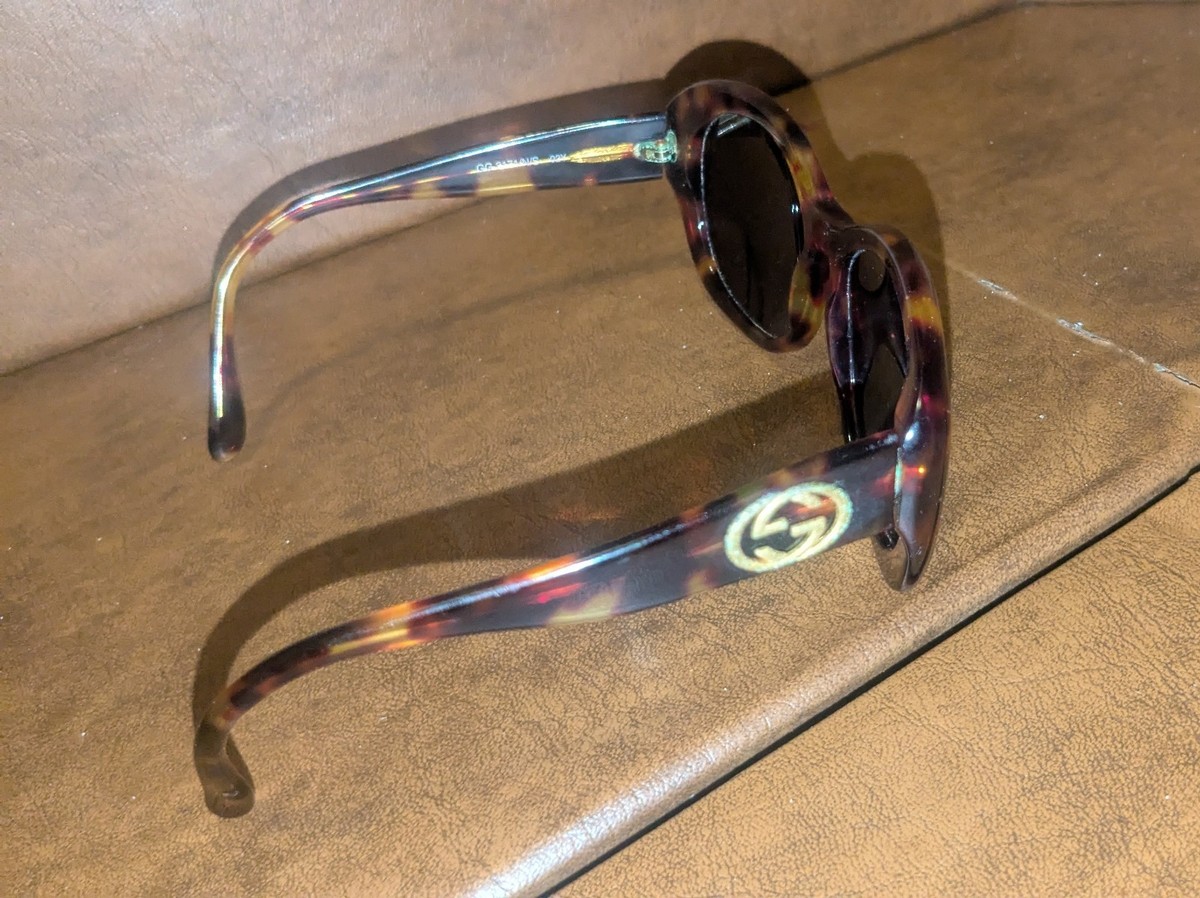 Rare Vintage Authentic Gucci GG 2171/N/S 02Y Tortoise Green  display picture 2