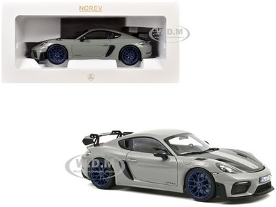 2023 PORSCHE CAYMAN GT4 RS WEISSACH PACK CHALK GRAY 1/18 MODEL BY