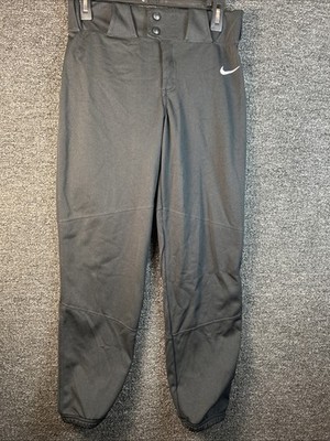 Nike Men Baseball Engineered Polyester Pants SizeXLarge Black