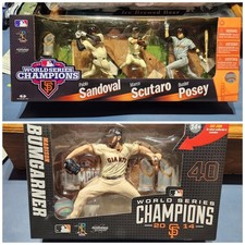 World Series Champions San Francisco Giants McFarlane 3 Pack & Madison Bumgarner