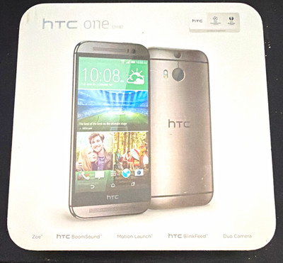 HTC One (M8) 16GB silber Android 5 Zoll 2GB RAM Snapdragon 801 Duo-Kamera