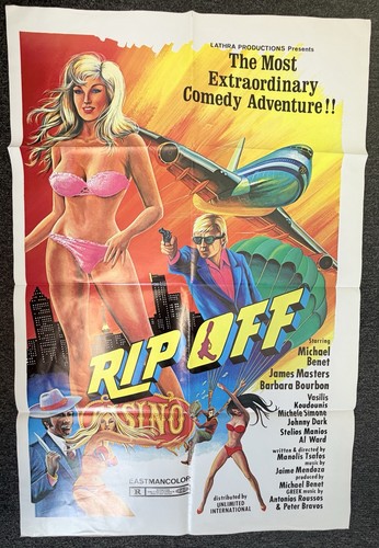 Original Vintage US “Rip Off” Movie Poster – 1984 Comedy Adventure | eBay
