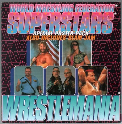 World Wrestling Federation Superstars Wrestlemania 7'' Vinyl UK Arista 1992