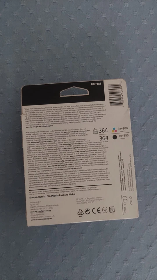 Paquete de cartuchos de tinta HP 364 Foto 2 de 3