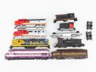 LOT of 8 HO Scale SP/DRGW/PRR/ACL/ATSF Assorted Diesel Locos PARTS ONLY  — photo 1