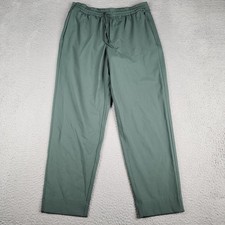 Lululemon Pants Womens Medium Green Tapered 7/8 Athleisure Yoga Comfort