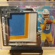 2025 Impeccable Tre Harris Impatchable 33/49 Los Angeles Chargers Rookie