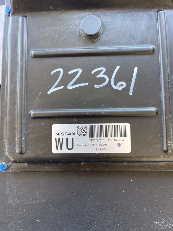 Módulo de controle de computador motor Nissan Pathfinder 4.0 2010 ECU ECM MEC77-260 C1 - Imagem 2 de 4