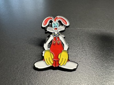 Roger Rabbit Pin Anstecker Emaille Metall Brosche Wer hat Roger Rabbit gerahmt  