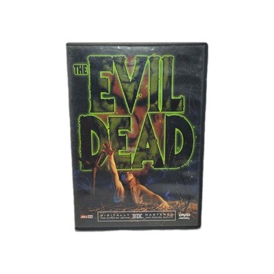 The Evil Dead DVD Used 1981 Sam Raimi Ladies Of The Dead Booklet RARE HTF