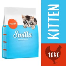 Smilla With Poultry High Digestibility Balanced Kitten Dry Cat Food *10kg* PACK 3.50 per kilo