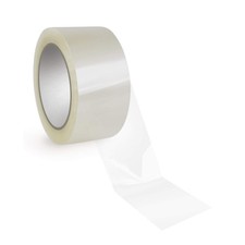 Clear Carton Sealing Tape Polypropylene Acrylic 2 Mil 36 Rolls 2 in x 55 yd