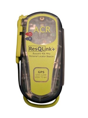 ACR ResQLink - GPS PLB-375 Personal Locator Beacon *NEW BATT  *  Exp April 2033
