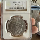 1904-O Morgan Dollar - MS-64 NGC