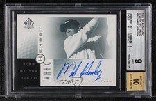 2001 SP Authentic Sign of the Times Mark Hensby #MH BGS 9 MINT Auto 0h2x