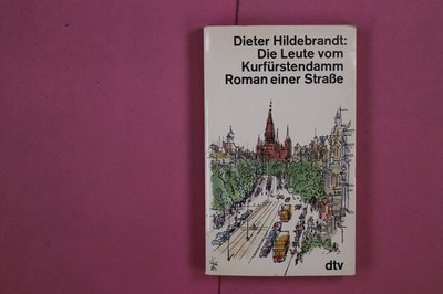 268323 Hildebrandt, Dieter: DIE LEUTE VOM KURFÜRSTENDAMM HANSER FACHBUCHVERLAG