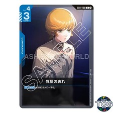 A Show of Resolve U GD01-100 Newtype Rising Gundam Card Game Japanese