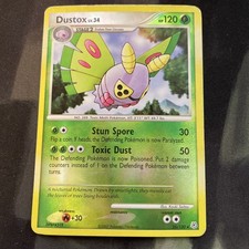 Dustox 25/130 - Diamond & Pearl - Reverse Holo Pokemon Card Grass LP on eBay