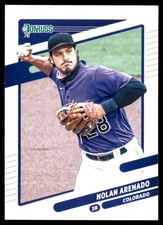 Nolan Arenado 2021 Donruss #146 Rockies MLB READ FREE SHIPPING AutographDen