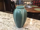 VINTAGE 1920’s  ARTS and CRAFTS ROOKWOOD ART POTTERY VASE MATTE GREEN  5 1/4”