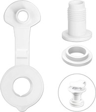 Cooler Drain Plug Replacement for Coleman Xtreme 1" Shaft Length 1.5", White