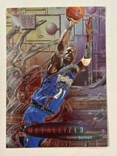 1996-97 Fleer Metal - Metallized Kevin Garnett #224~free Shipping