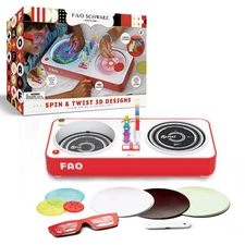 FAO Schwarz Spin and Twist 3D Art Glow Kit Art Set Drawing