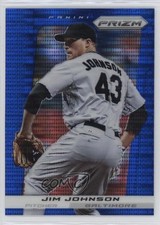 2013 Panini Prizm Wal-Mart Blue Pulsar Prizm Jim Johnson #174 4f5