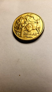 Australia 1995 - 1 DOLLAR COIN - Queen Elizabeth II - Kangaroos 256