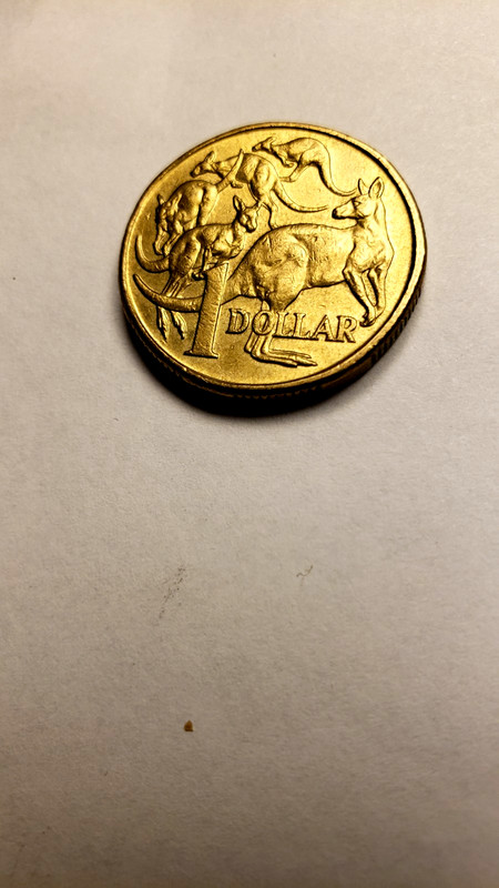 Australia 1995 - 1 DOLLAR COIN - Queen Elizabeth II - Kangaroos 256