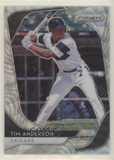2020 Panini Prizm Tier II Blue Wave Prizm 27/60 Tim Anderson #161 00bq