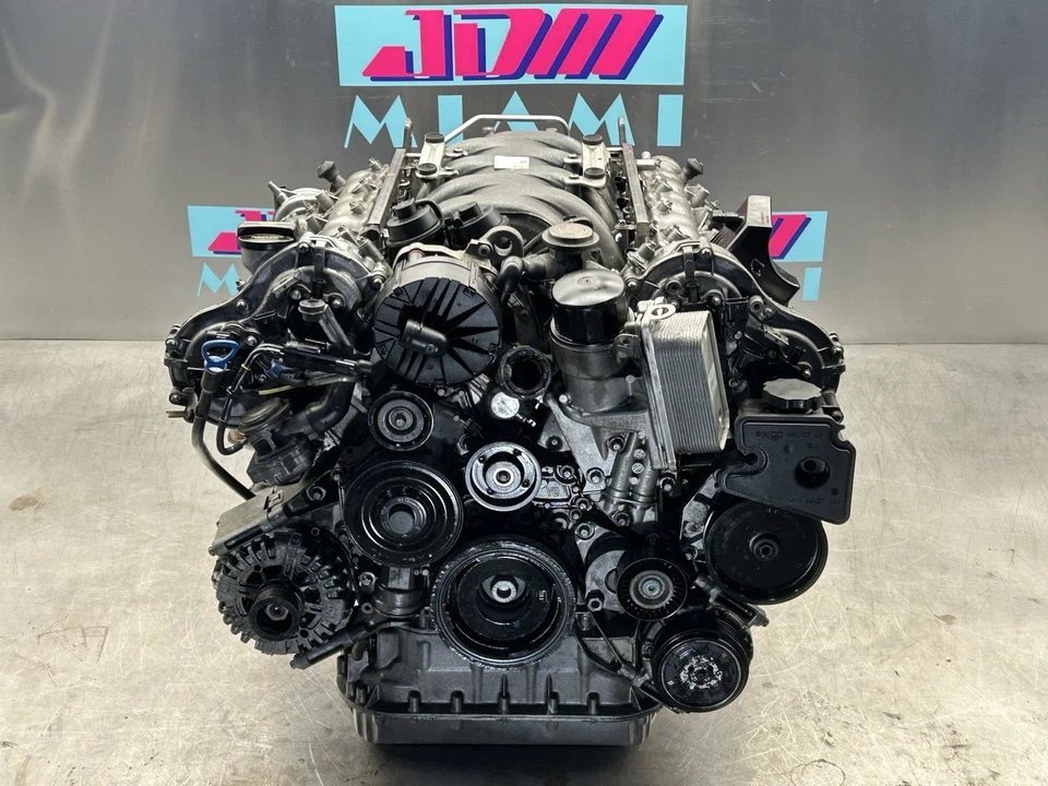 Mercedes S550 E550 SL550 CLS550 V8 2007-2011 motor de 5,5 L 100 k millas Foto 3 de 4
