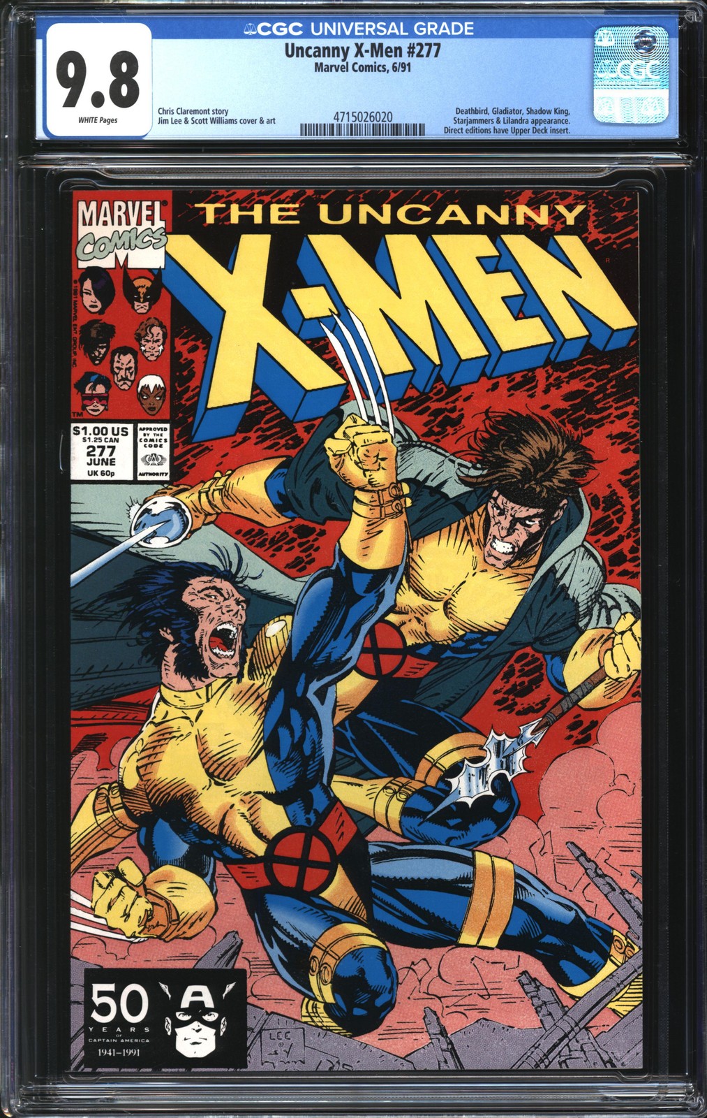 Uncanny X-Men #277 Value - GoCollect