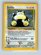 Pokémon TCG Jungle Snorlax 11/64 LP on eBay