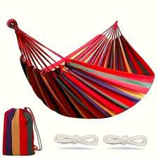 Camping Hammock Chair Bed Outdoor Hanging Swing Sleeping Garden