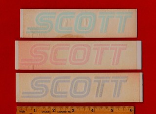 SCOTT GOGGLES STICKER Decal Vintage Motocross Honda Suzuki Kawasaki Yamaha KTM