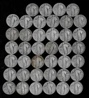 Standing Liberty Quarter Roll (1925-1930) 90% Silver (40 Coins)  LOT D49