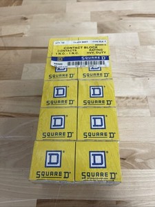 Square D 9001 KA1 Finger Safe Contact Block Ser G- Lot of 10