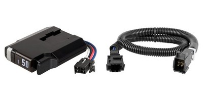 CURT Triflex Next Trailer Brake Controller w/ Custom Wiring Harness 51146 51528