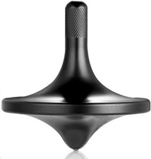 Metall Kreisel Handspielzeug Silber Stressabbau Gyro für Kinder DE.