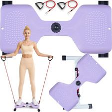 Waist Twister Machine Exercise Fitness Tool, Ab Twist Board with 300Lbs Capacity