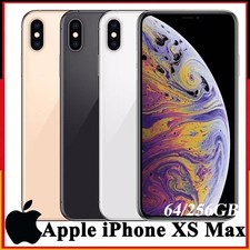 Nuevo Apple iPhone XS Max 64 GB/256 GB Smartphone teléfonos móviles sin contrato bloqueo de SIM