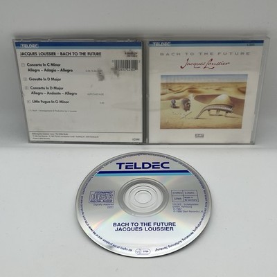 Jacques Loussier   Bach to the Future CD Teldec 8.26605 (Made in W. Germany)  