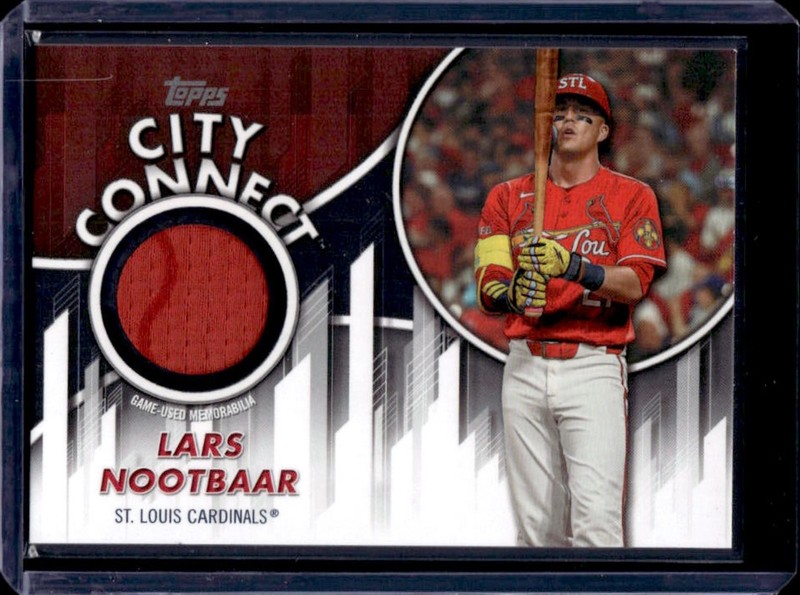 2026 Topps Lars Nootbaar City Connect Swatch Jersey #CC2-LN