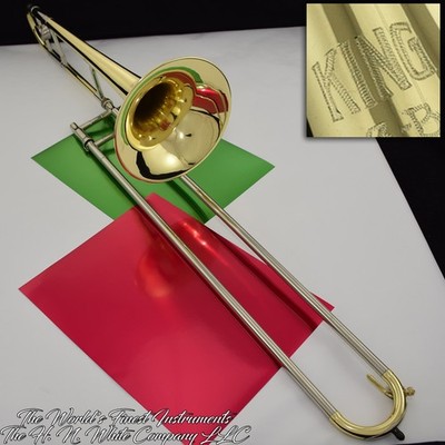 H.N. WHITE CO. トロンボーンバランサー 1962 Vintage King H. N. White 3B Concert Trombone PLAYER SN:383051