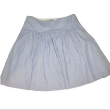 Vintage GAP a line skirt lined blue size 6