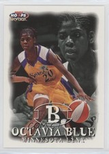 1999 WNBA Hoops Skybox Octavia Blue #18 Rookie RC 0gq4