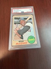 1968 Topps #290 Willie McCovey HOF. PSA 7 NRMT